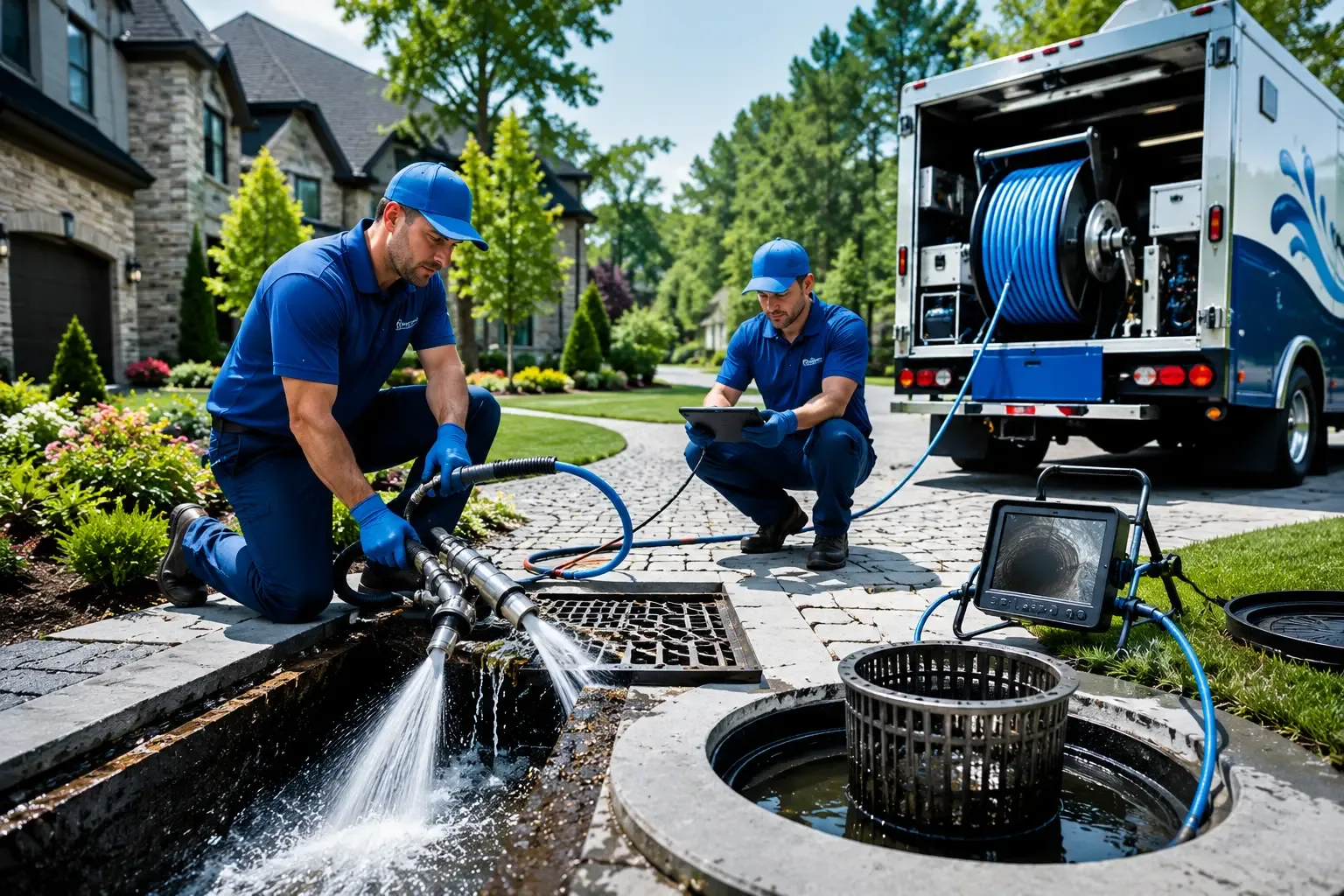 Local outdoor drain cleaning professionals in Amherst, NH